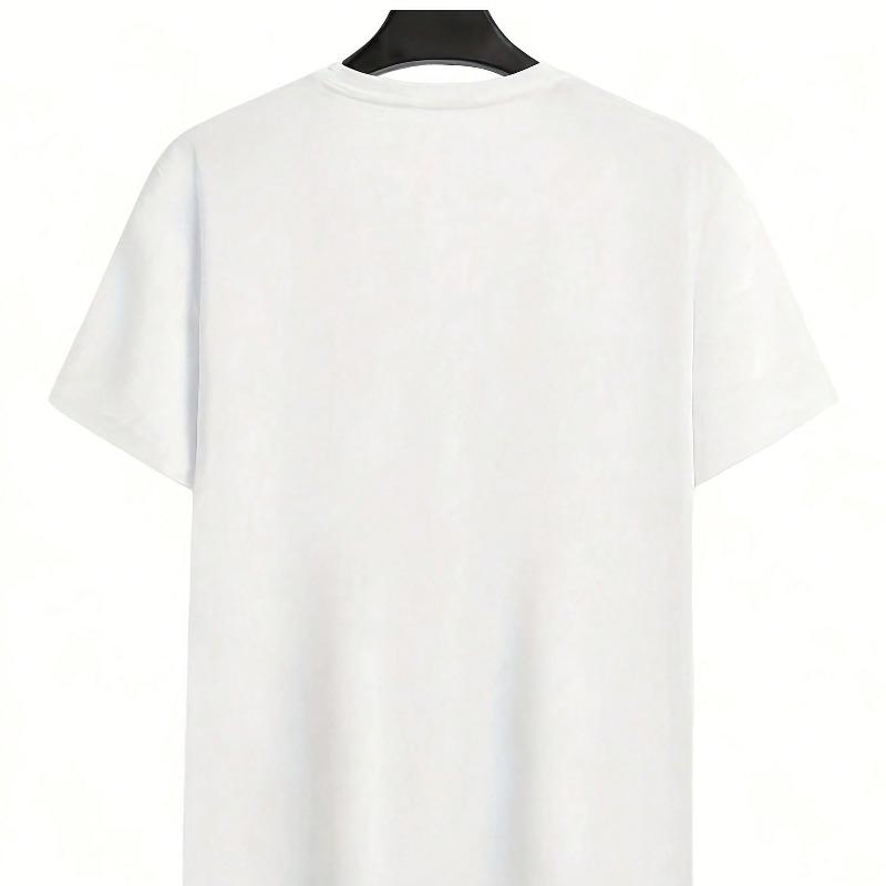 Casual Round-Neck Short-Sleeve T-Shirt for Women Featuring a Fashionable Polka Dot Heart Print for Spring And Summer
